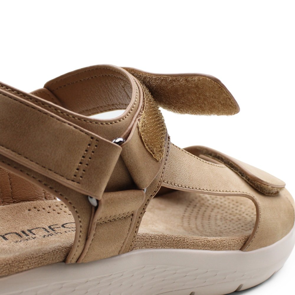 Minfot Cloudlite Joy Sandaler Dame Brun