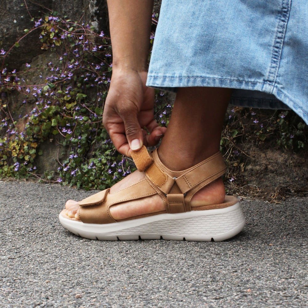 Minfot Cloudlite Joy Sandaler Dame Brun