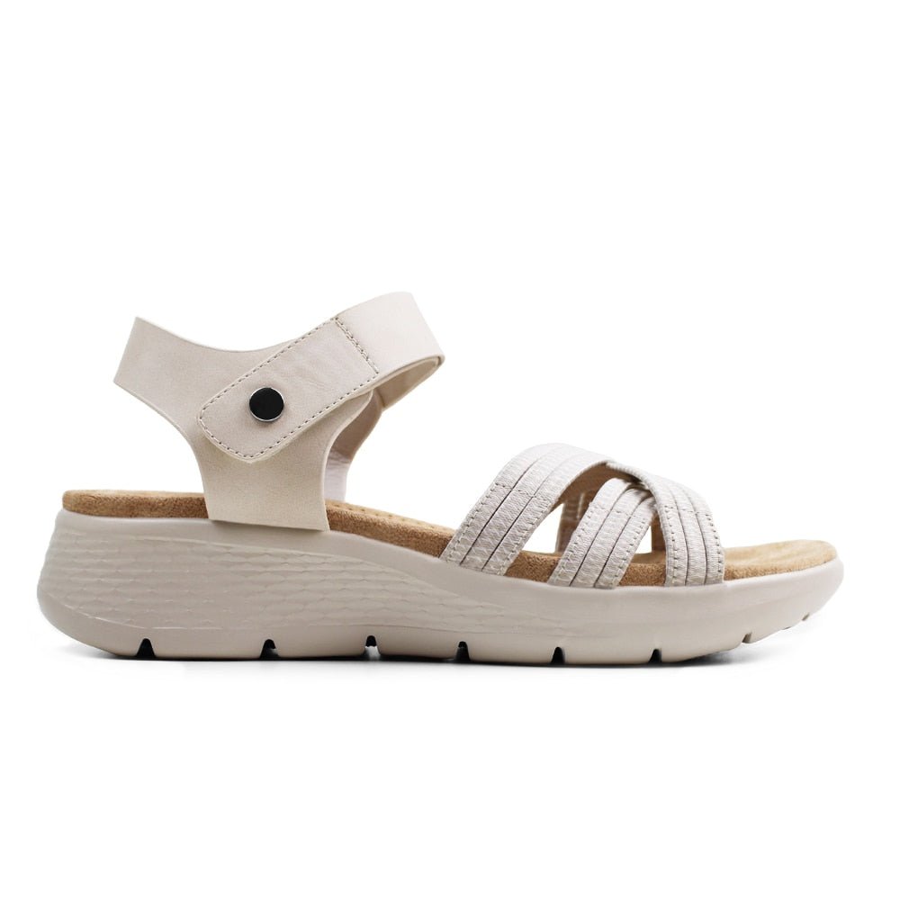 Minfot Cloudlite Nia Sandaler Dame Beige