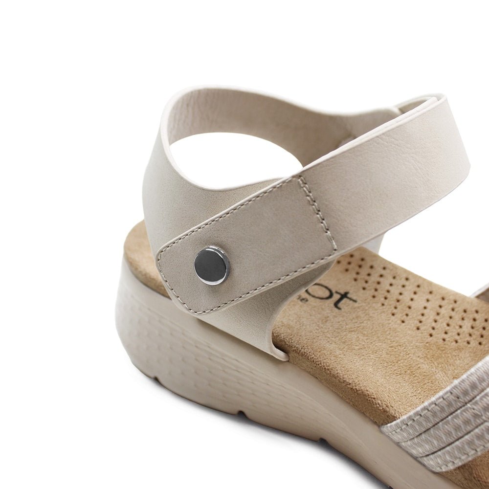Minfot Cloudlite Nia Sandaler Dame Beige