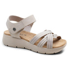 Minfot Cloudlite Nia Sandaler Dame Beige