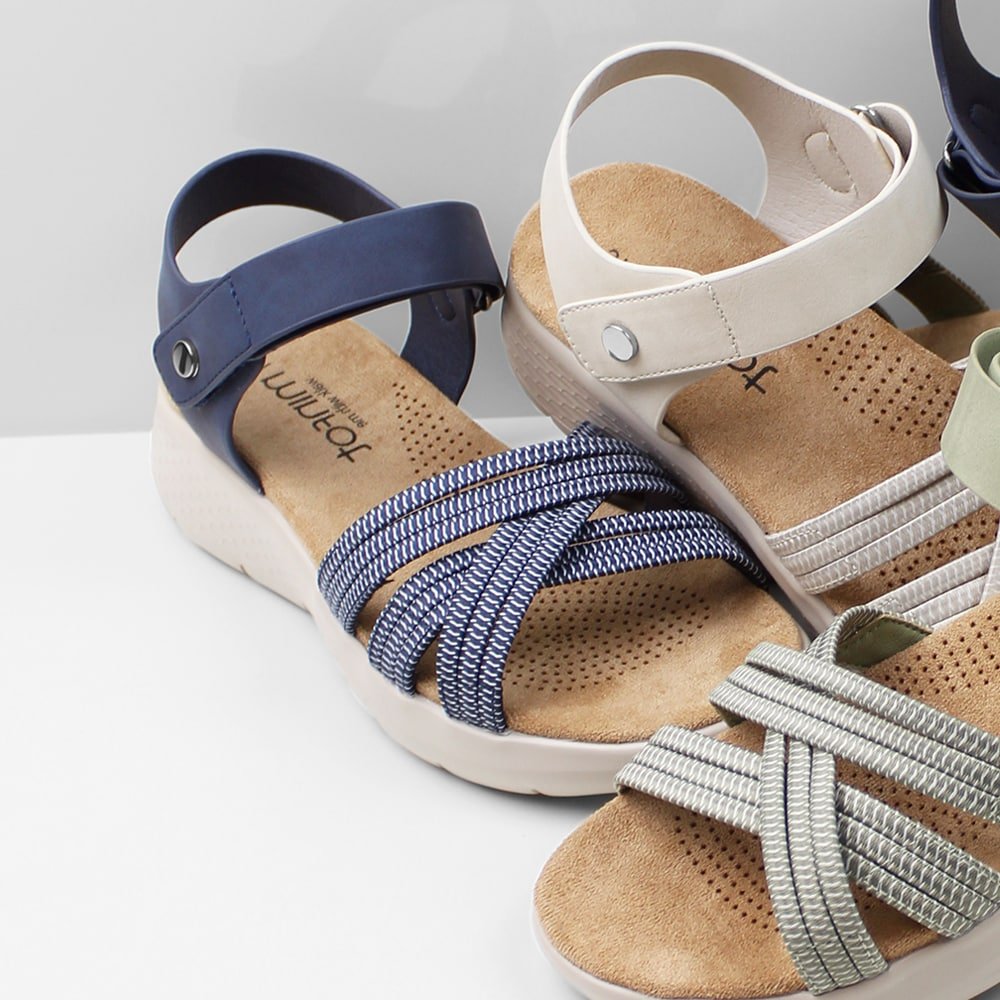 Minfot Cloudlite Nia Sandaler Dame Blå