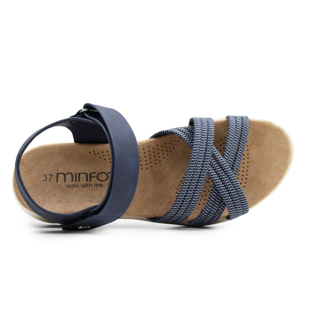 Produktbild 5 - Minfot Sandaler Cloudlite Nia Blå