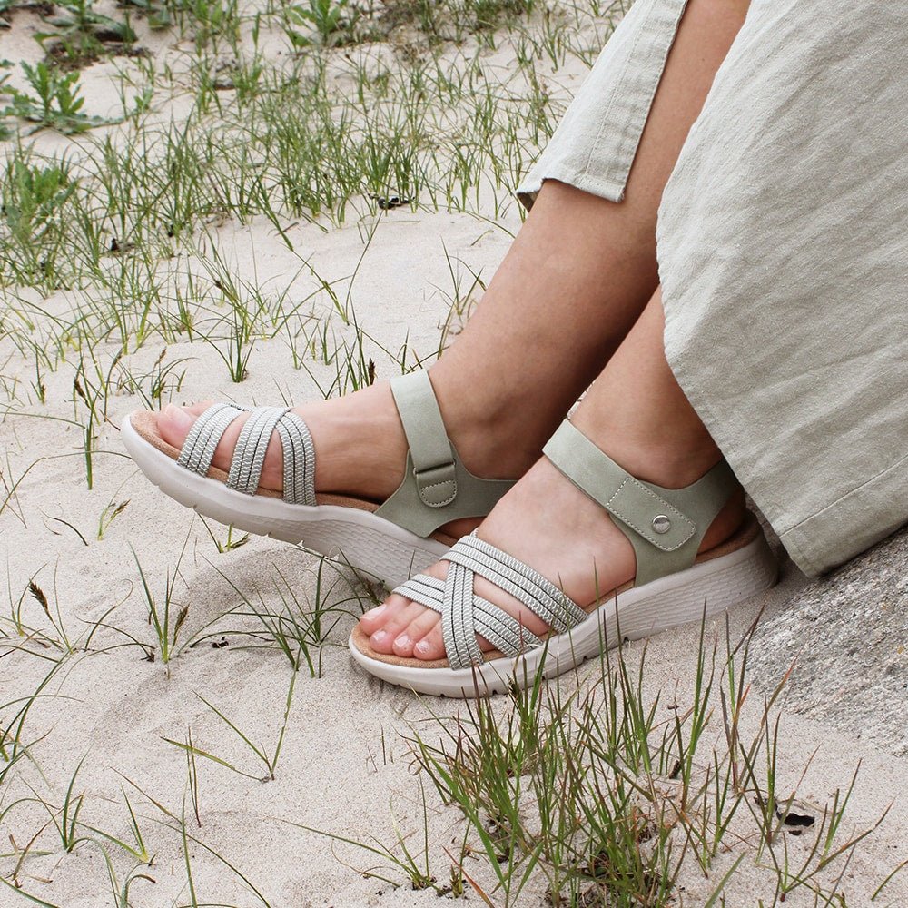 Produktbild 2 - Minfot Sandaler Cloudlite Nia Grön