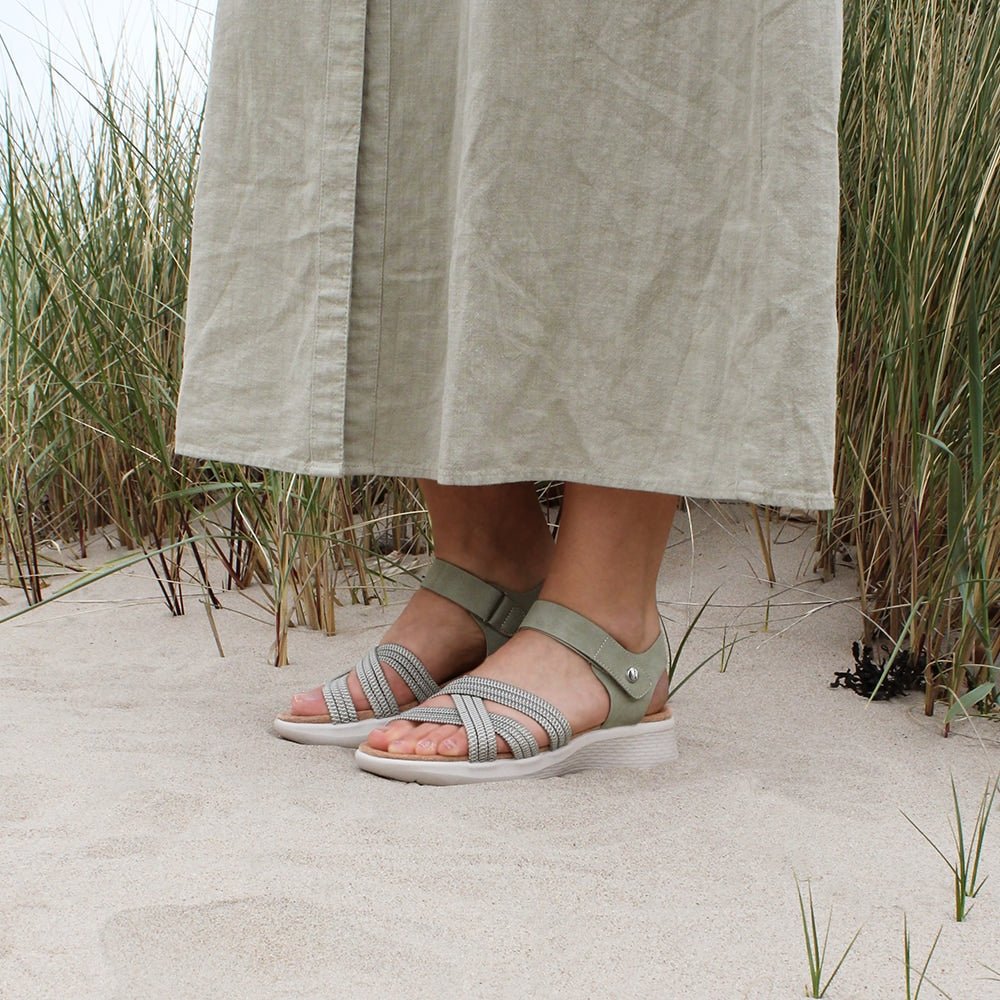 Minfot Cloudlite Nia Sandaler Dame Grøn