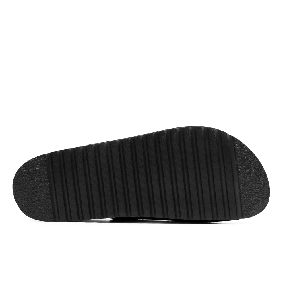 Minfot Moa Sandaler Dame Blød Bio Ruskind Nero