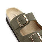 Minfot Moa Sandaler Dame Bio Ruskind Olive