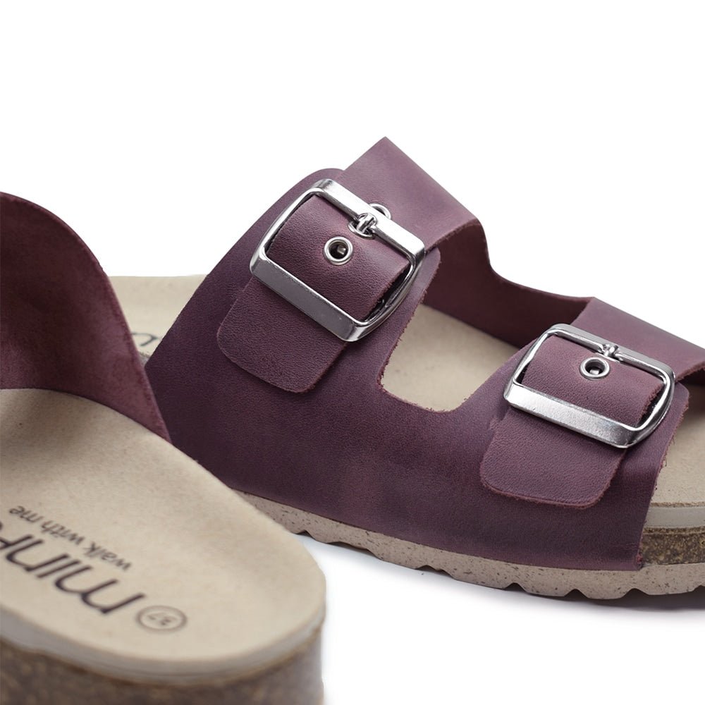 Minfot Sandaler Primo Soft Ayo Læder Bordeaux