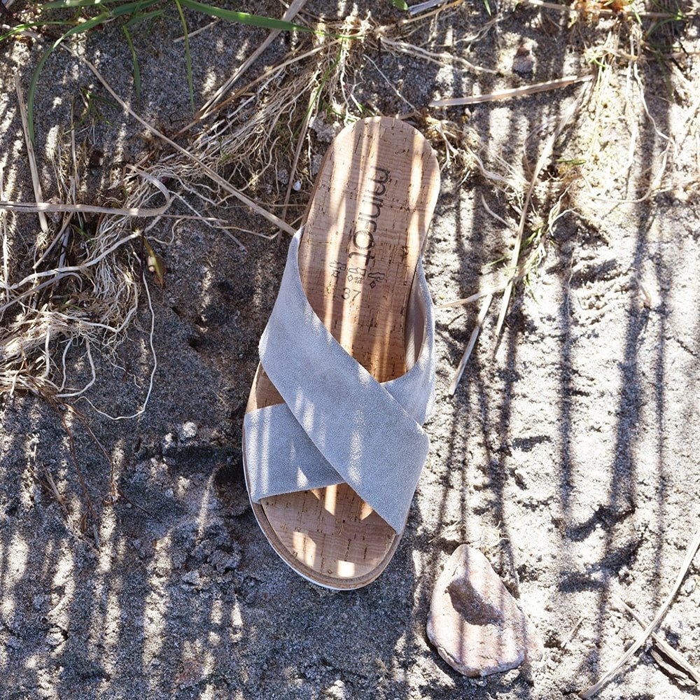 Minfot Sandaler Raposa Dame Khaki