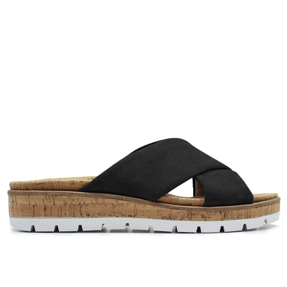 Minfot Sandaler Raposa Dame Sort