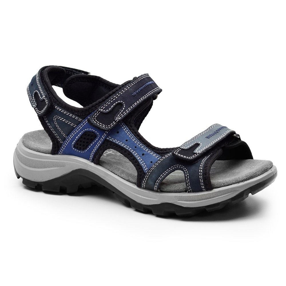 Minfot Sandaler Sandhamn Dam Nubuck Ocean Blue