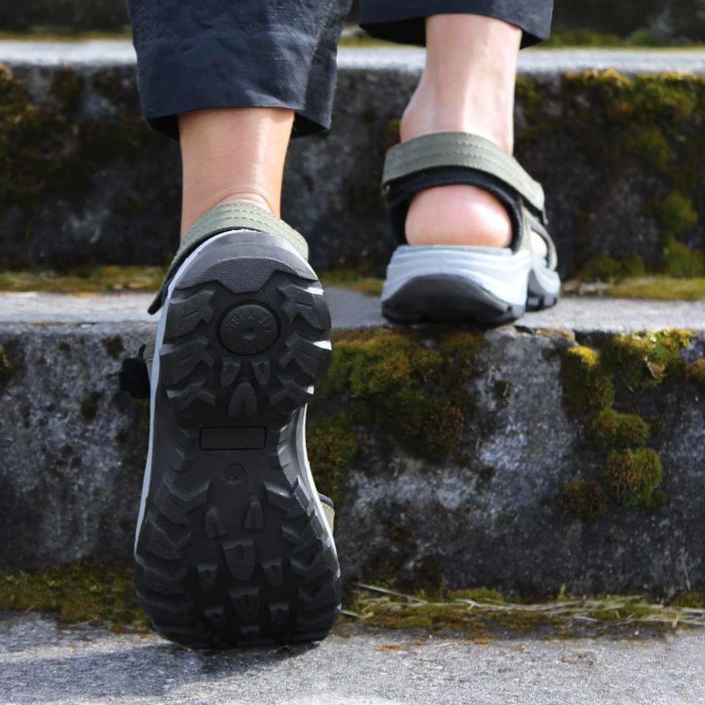 Minfot Sandaler Sandhamn Dame Nubuck Olivengrøn