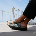 Minfot Softstep Sandaler Dame Biosandal 2-remme Tropical Glow Sort