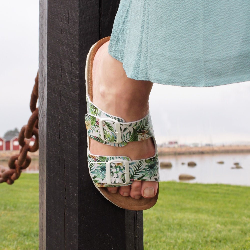 Minfot Sandaler Softstep Tropical Glow Hvid