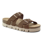 Minfot Upstep Lill Sandaler Dame Ruskind Brun