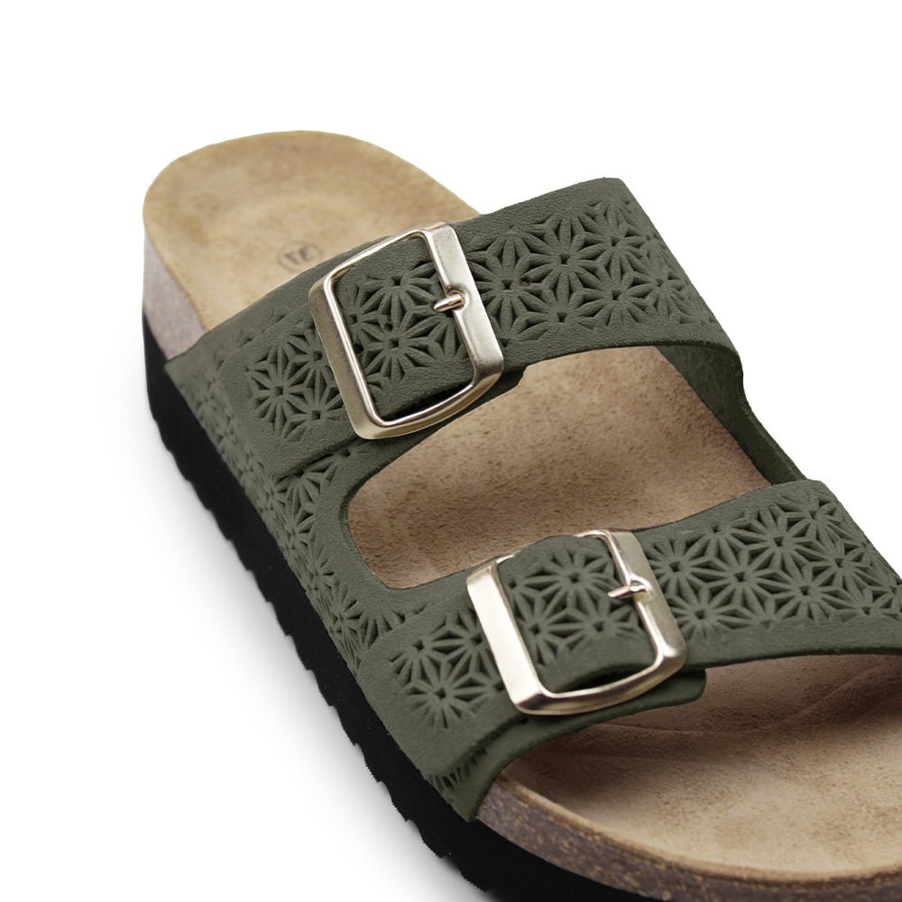 Minfot Daisy Sandaler Dame Ruskind Grøn