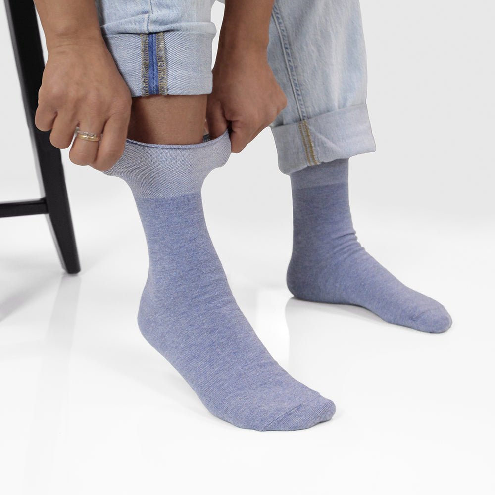 Minfot Sensitive Bambu Strømper Melange 5-pak