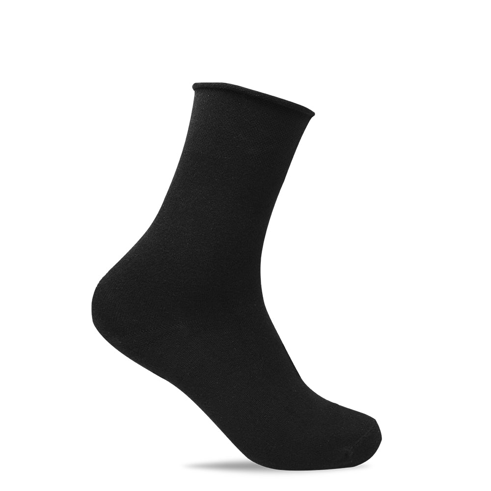 Minfot Sensitive Bambus Strømper Sort 1-pak
