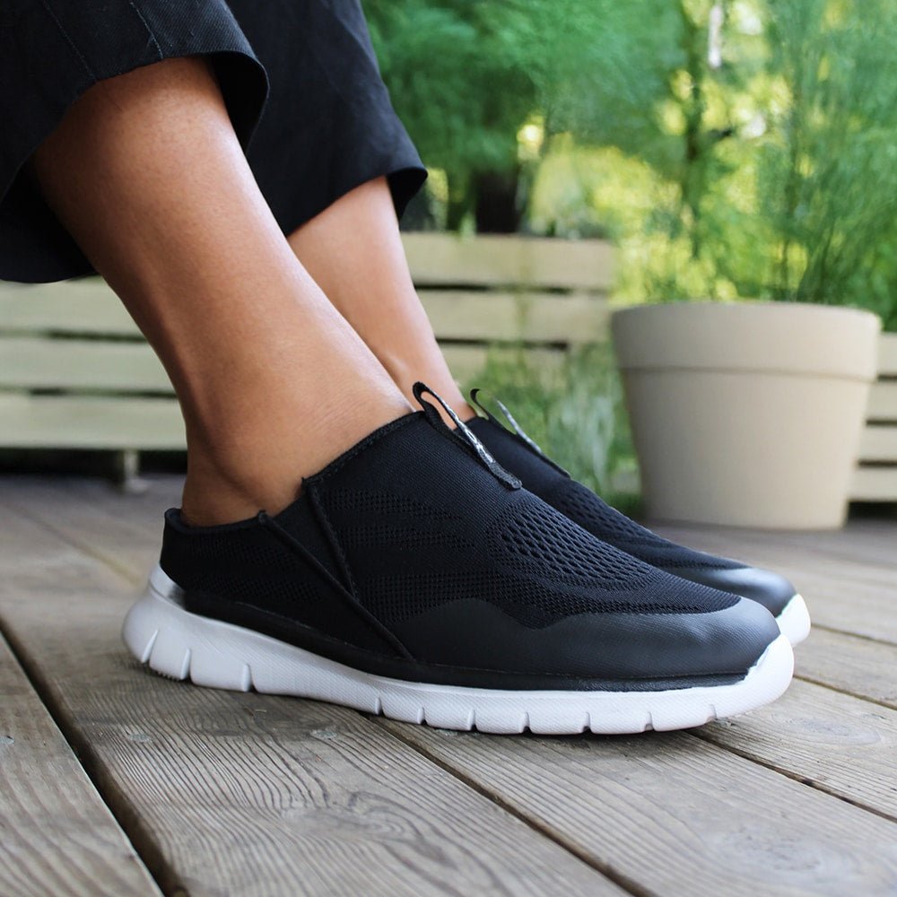 Minfot Easy Step-In Hjemmesko Sort