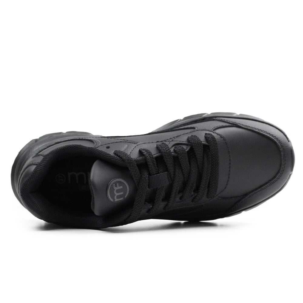 Minfot Sneaker Joy Læder Sort