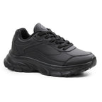 Minfot Joy Sneakers Dame Læder Sort