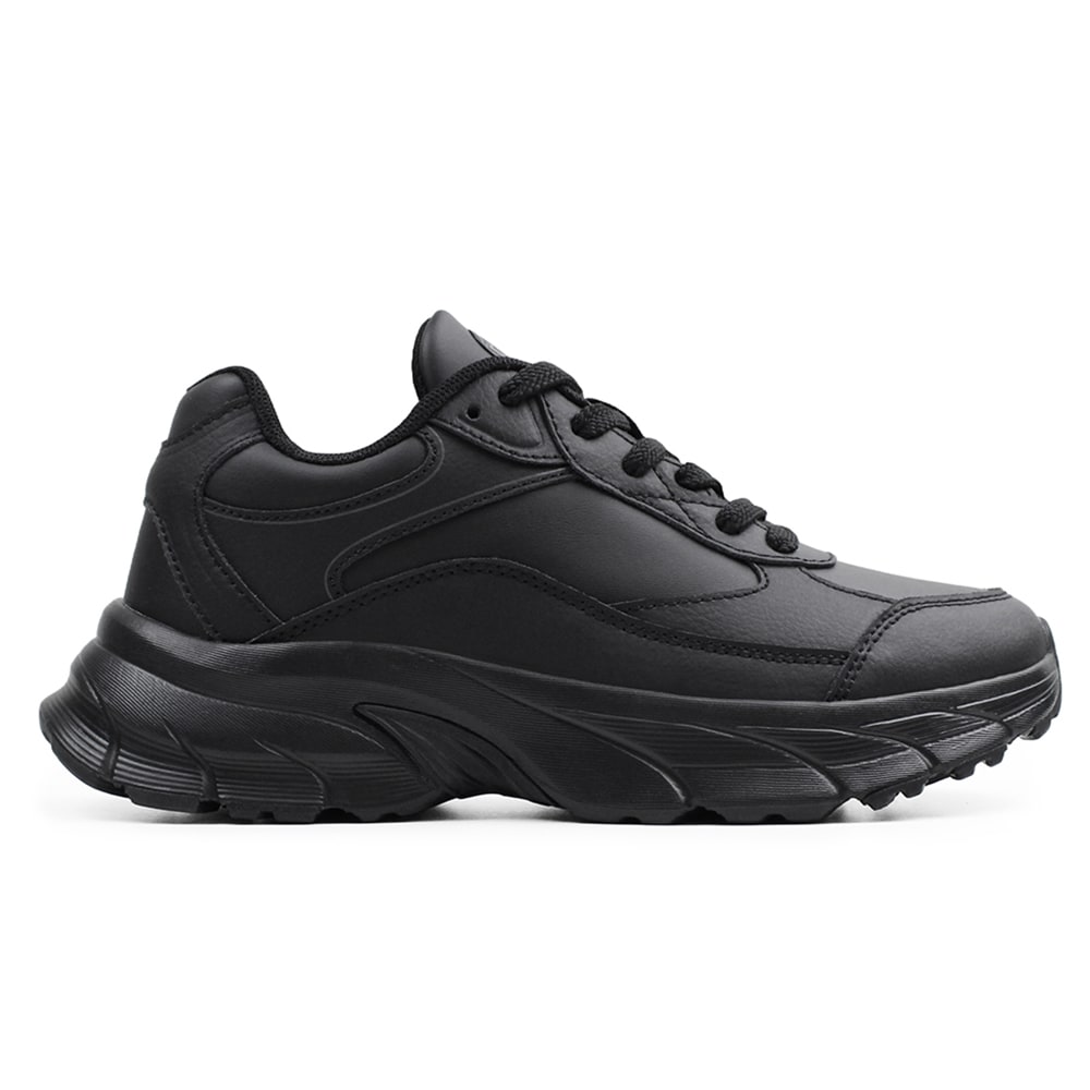 Produktbild 3 - Minfot Sneaker Joy Læder Sort