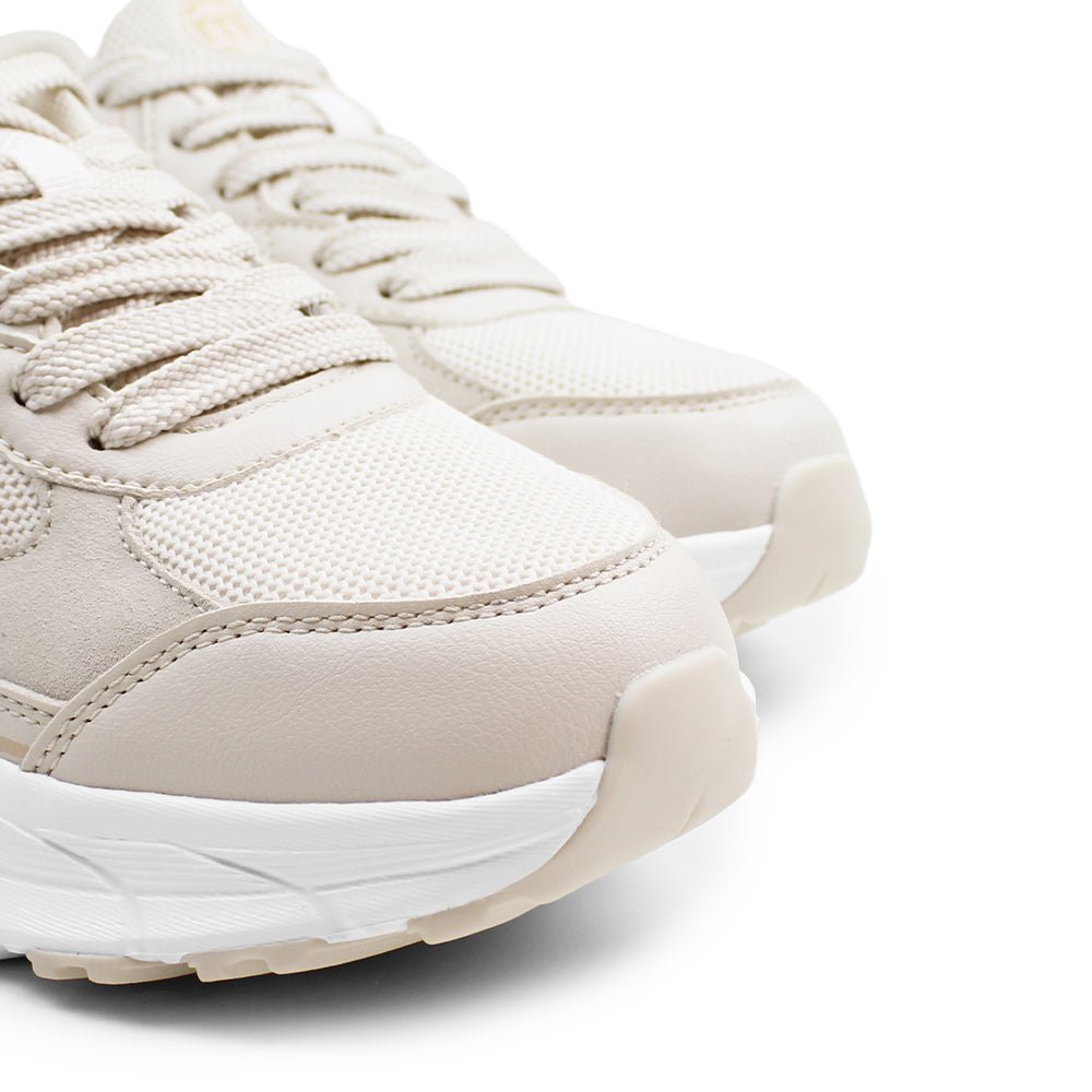 Minfot Joy Sneakers Dame Mesh Ruskind Sand