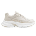 Minfot Joy Sneakers Dame Mesh Ruskind Sand