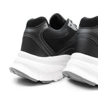 Minfot Joy Sneakers Dame Mesh Ruskind Sort Hvid