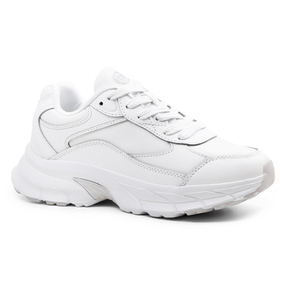 Minfot Sneaker Joy Dame Læder Hvid