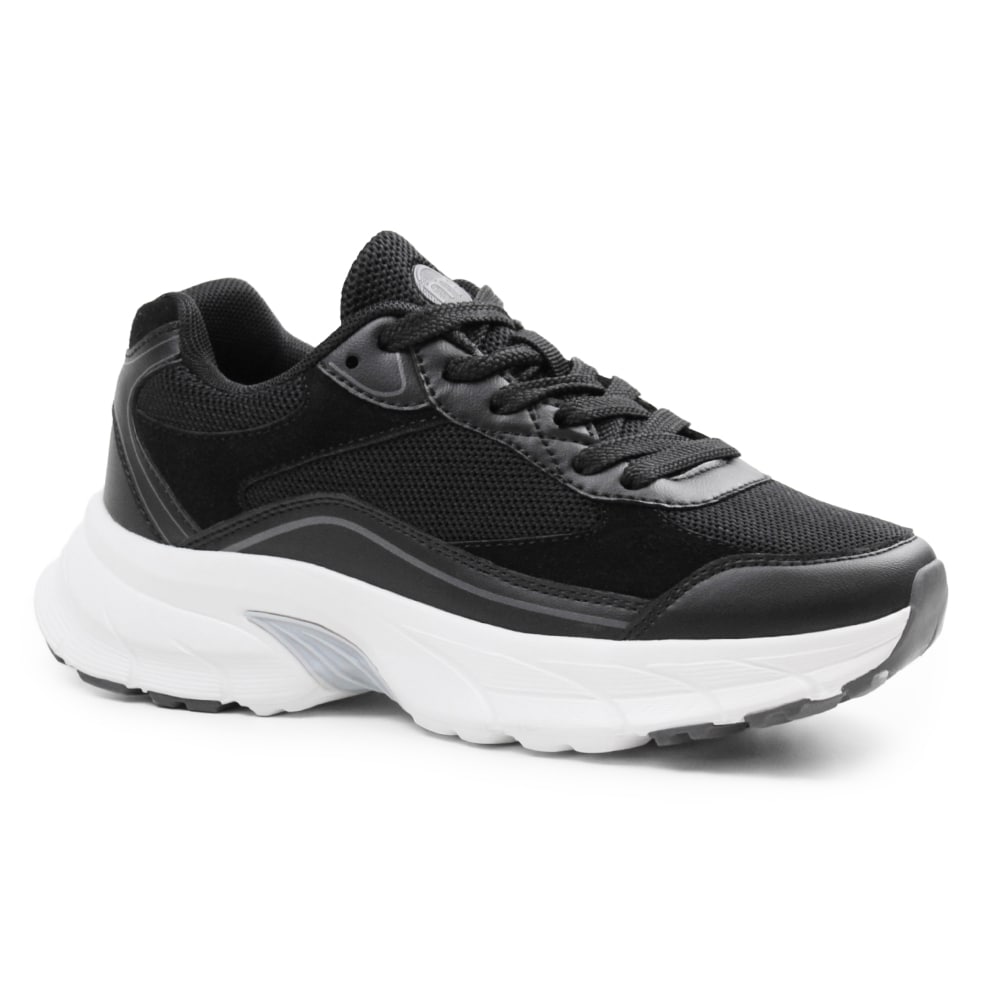 Minfot Sneaker Joy Mesh Mocka Sort Hvid