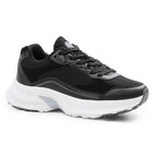 Minfot Joy Sneakers Dame Mesh Ruskind Sort Hvid