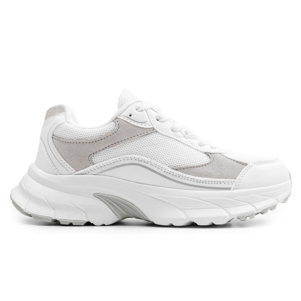 Minfot Sneaker Joy Dame Mesh Ruskind Hvid