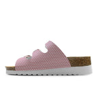 Minfot Dots Sandaler Dame Blød Bio Rosa