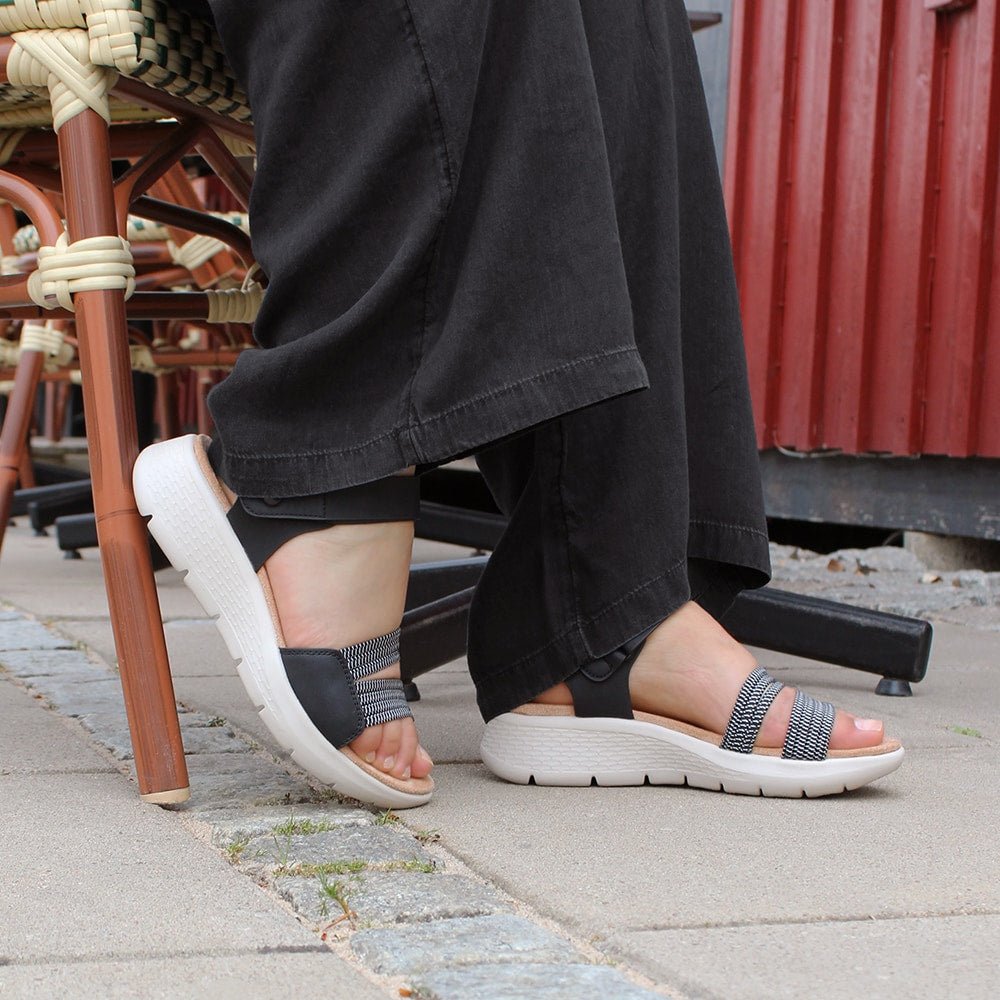 Minfot Cloudlite Eve Sandaler Dame Sort