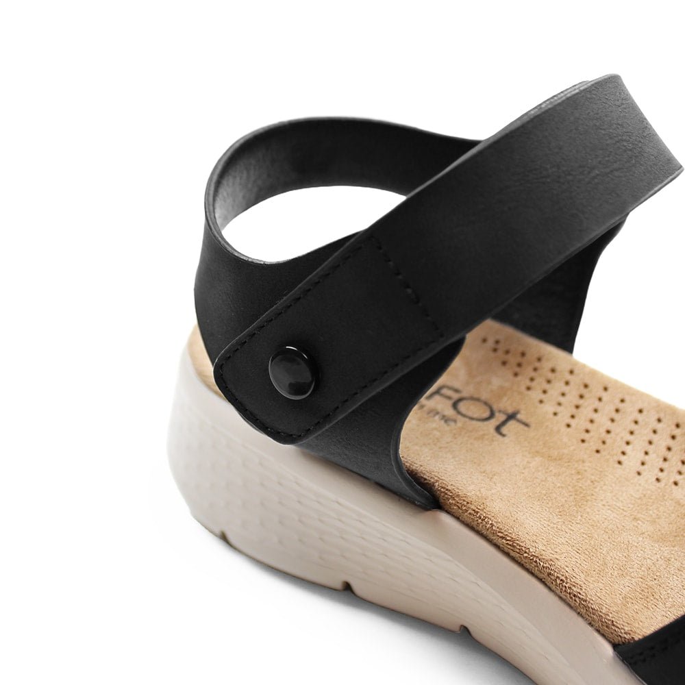 Minfot Cloudlite Eve Sandaler Dame Sort