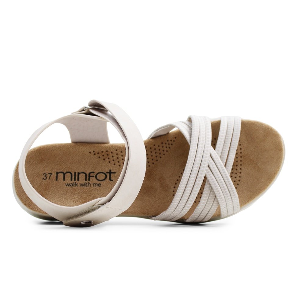 Minfot Cloudlite Nia Sandaler Dame Beige