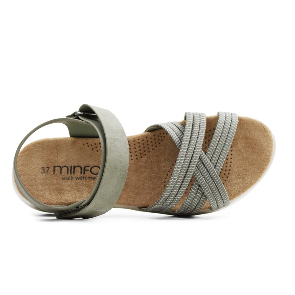 Produktbild 5 - Minfot Sandaler Cloudlite Nia Grön
