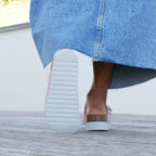 Minfot Dots Sandaler Dame Blød Bio Rosa