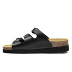 Minfot Sandal Blød Bio Dame Nappa Sort 
