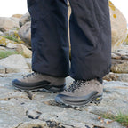 Minfot Step Mid Støvler Unisex Vandafvisende TEX Ruskind Stone