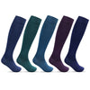 Minfot Støttestrømper Bambus Nordlys 5-pak