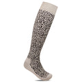 Minfot Støttestrømper Bomuld Leopard Beige 1-pak