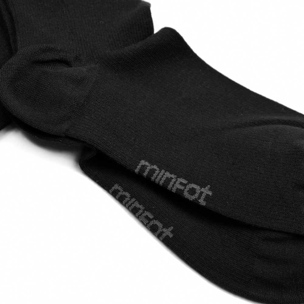 Produktbild 2 - Minfot Støttestrømper Brede bomuld Sort 1-pack