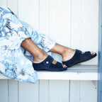 Minfot Skagen Sandaler Dame Stretch Navy