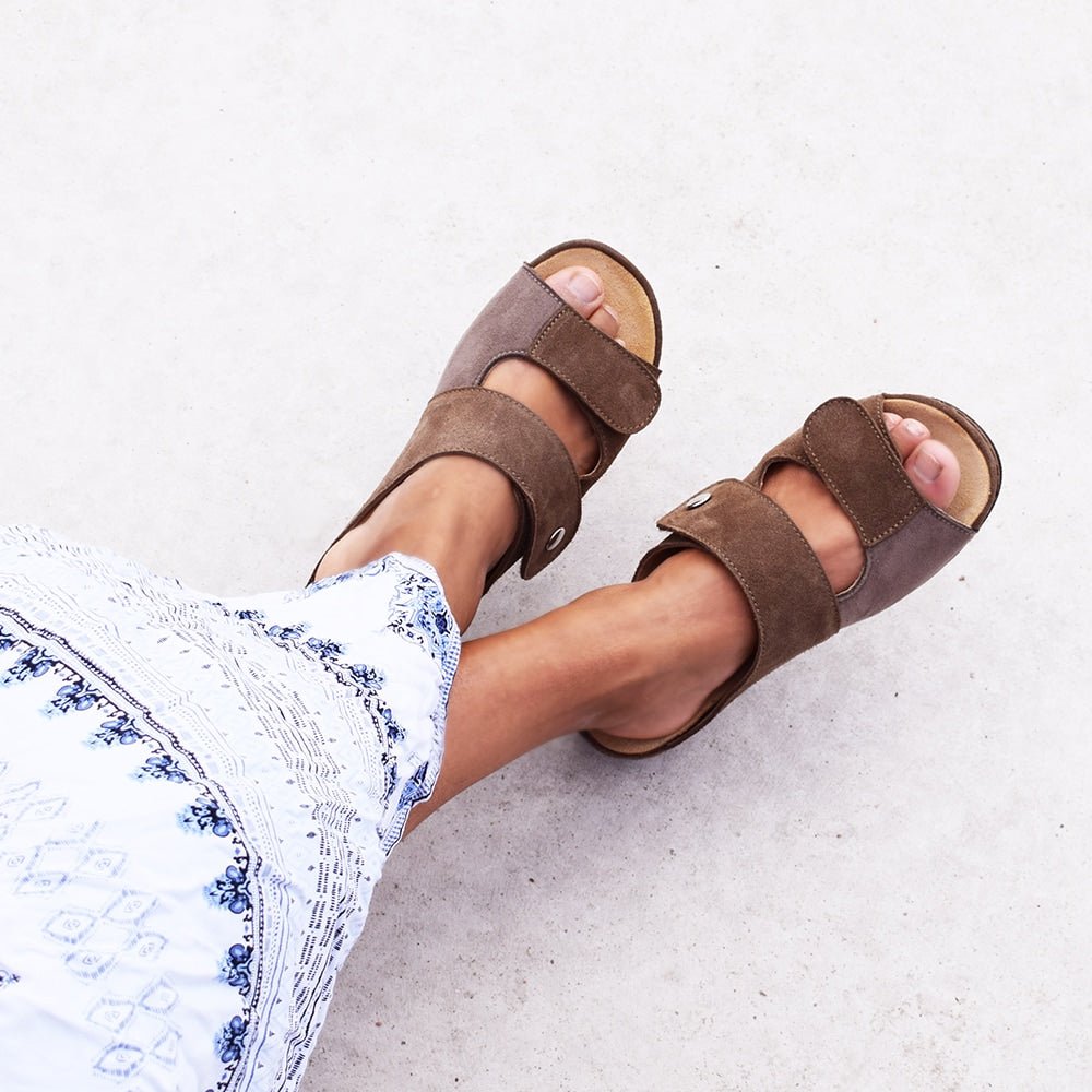 Minfot Sandaler Stretch Skagen Stone