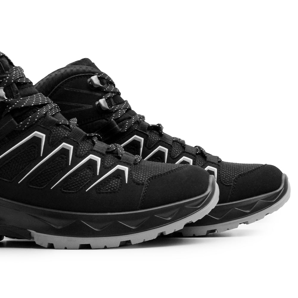 Minfot Stride Mid Sko Unisex Vandtæt TEX Sort
