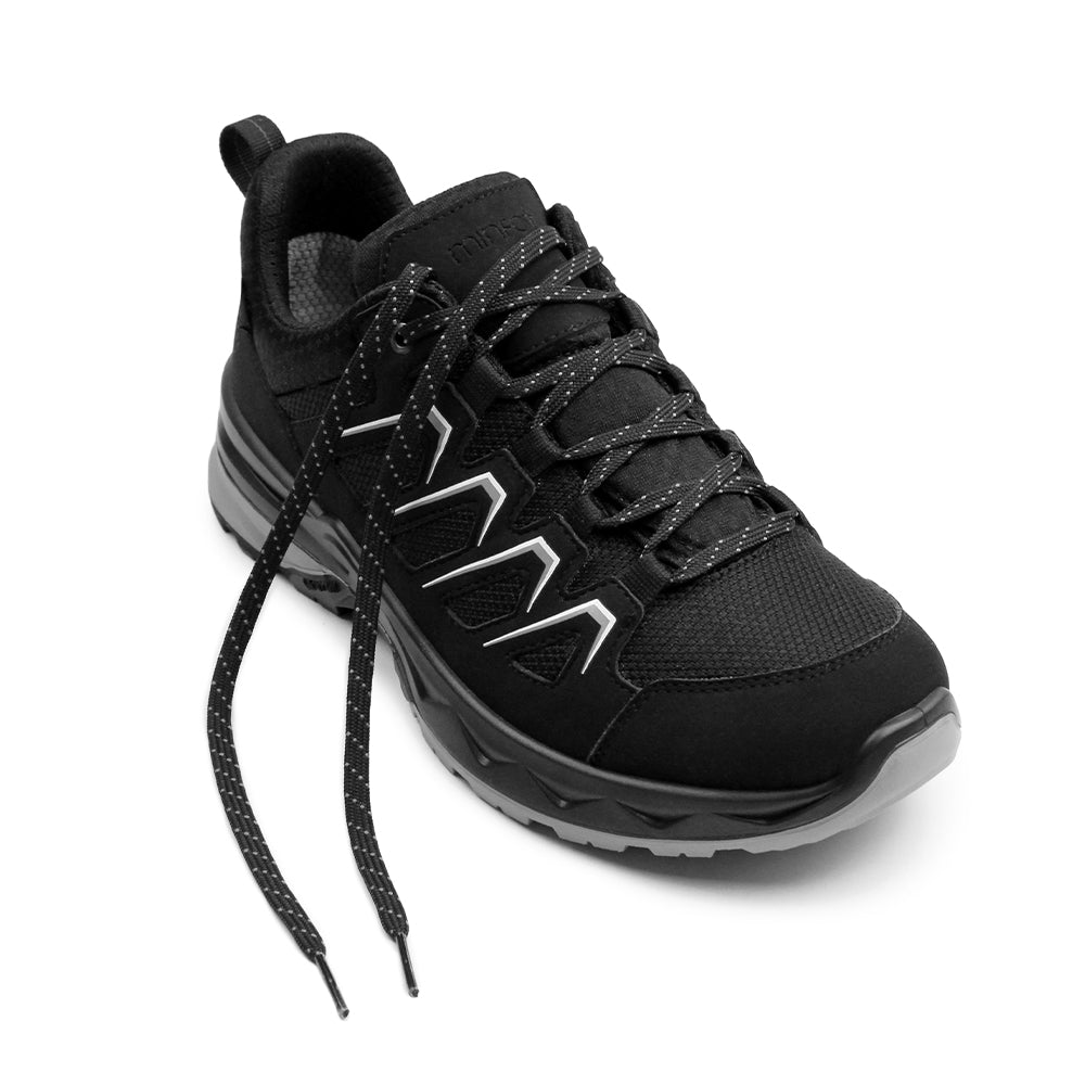 Minfot Stride Low Sko Unisex Vandtæt TEX Sort