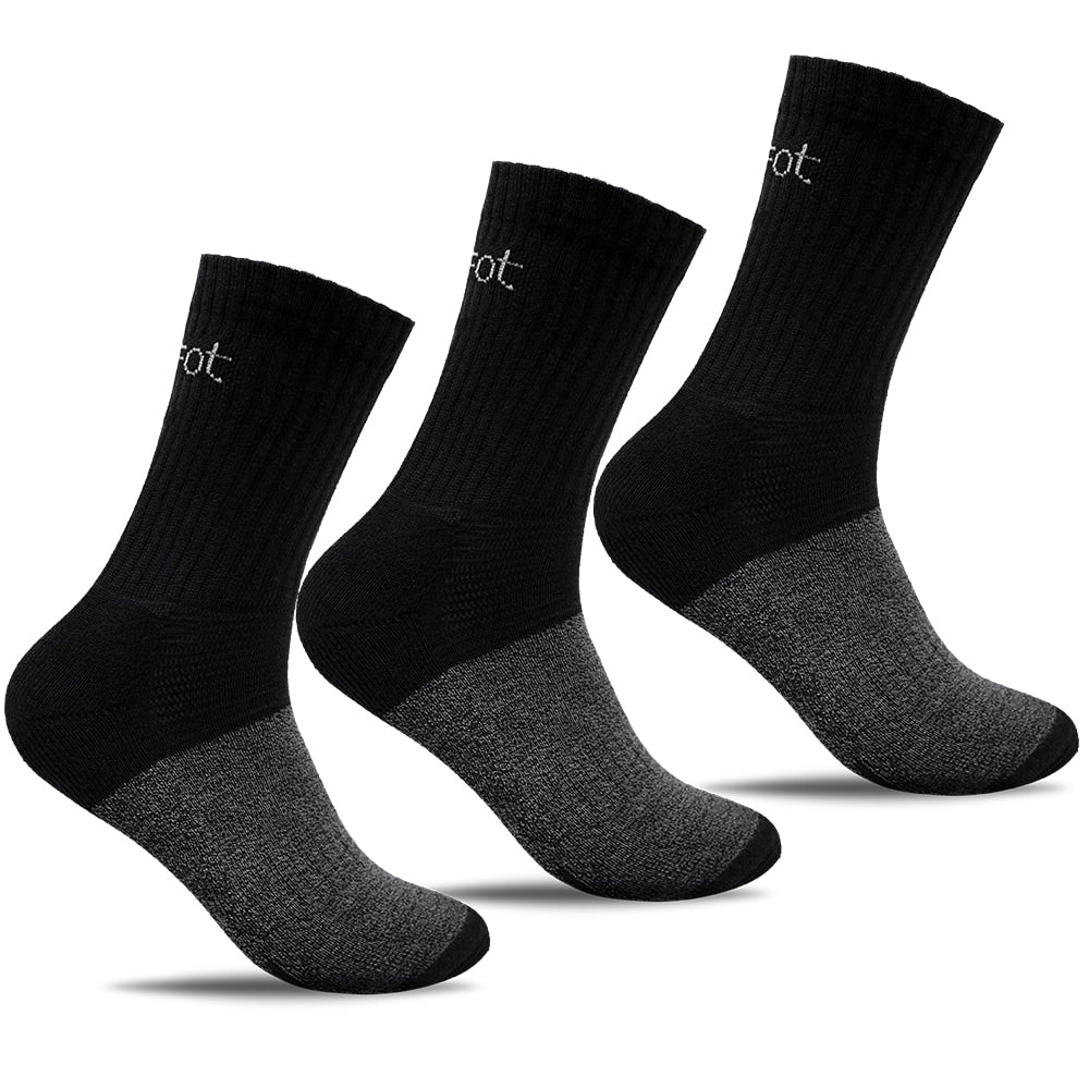 Minfot Strømper Cool Max Sort 3-Pak