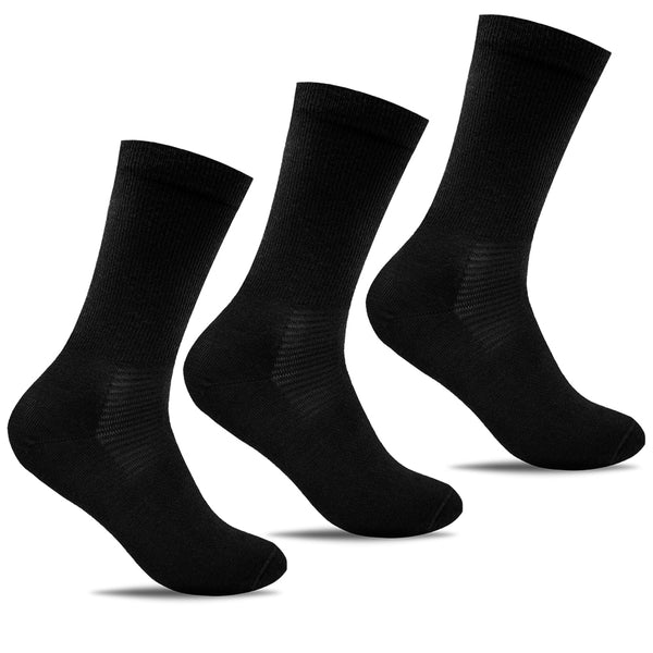 Minfot Strømper Merinould Sort 3-Pak